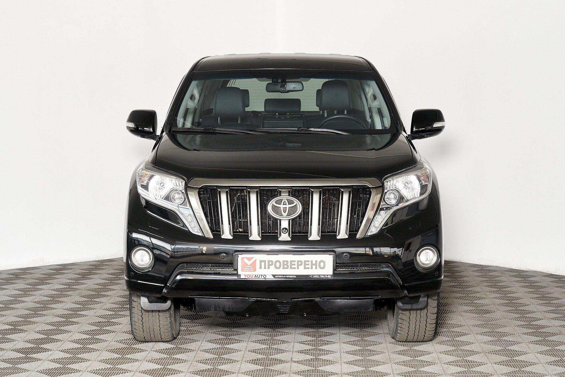 Toyota Land Cruiser Prado 2015, черный