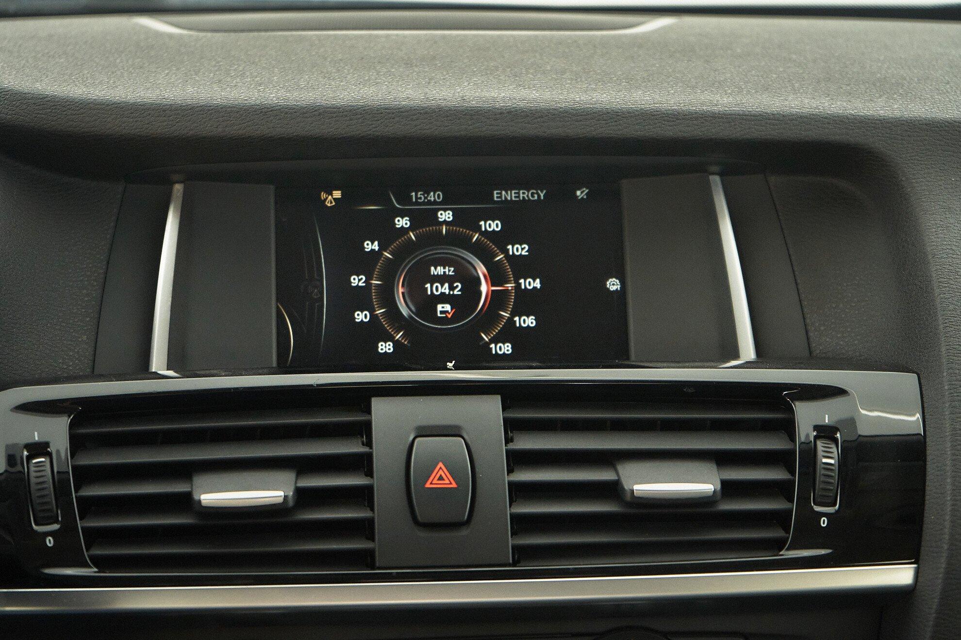 BMW X3 2016, черный