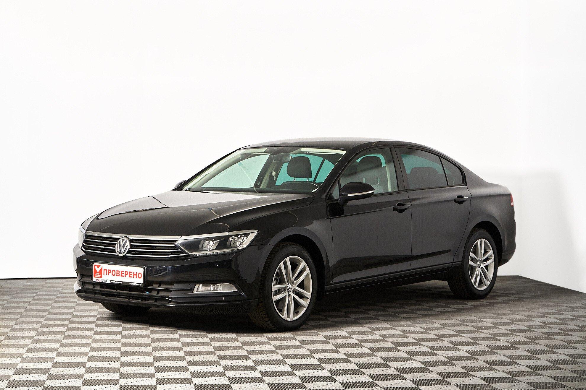Volkswagen Passat 2019, черный