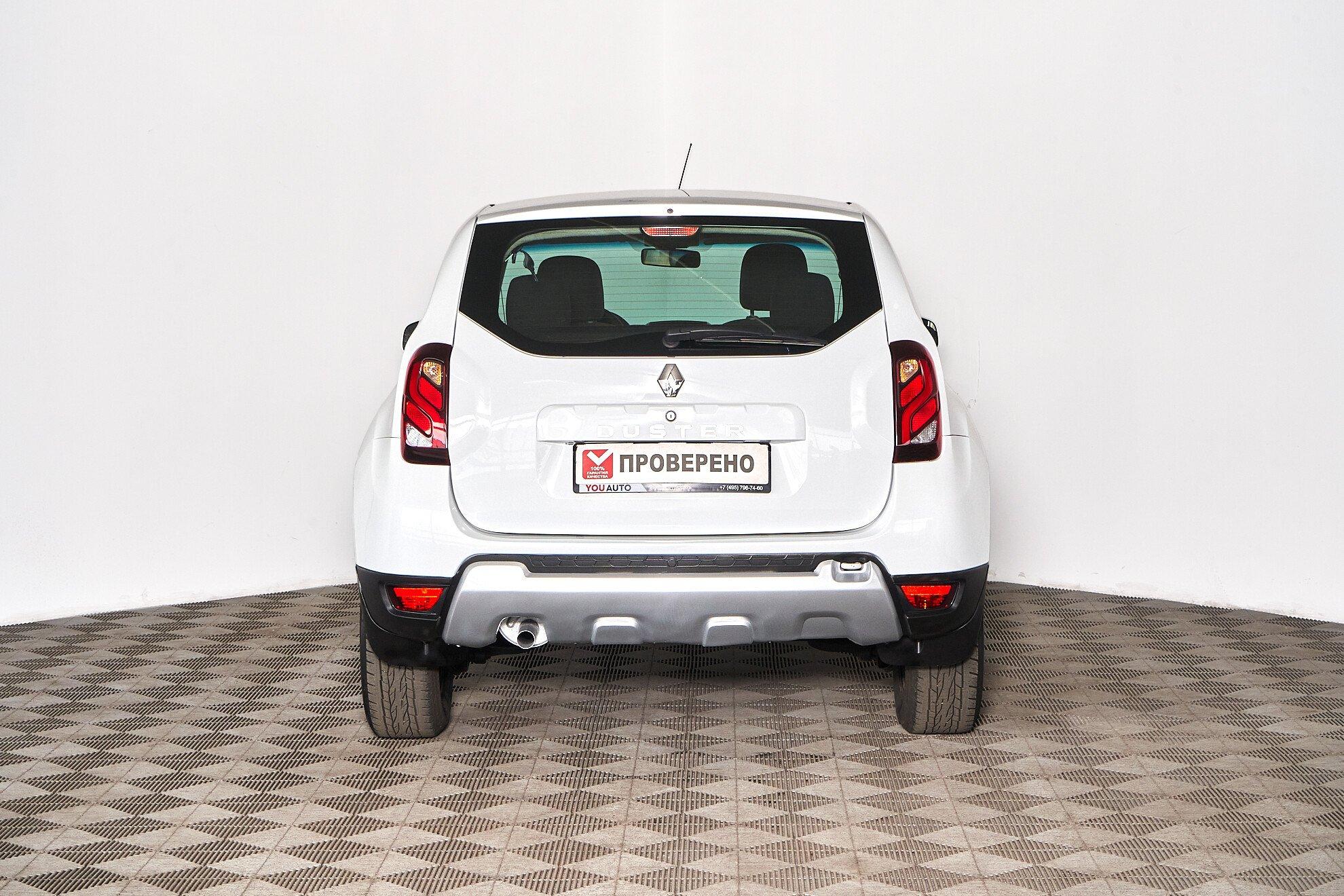 Renault Duster 2020, белый