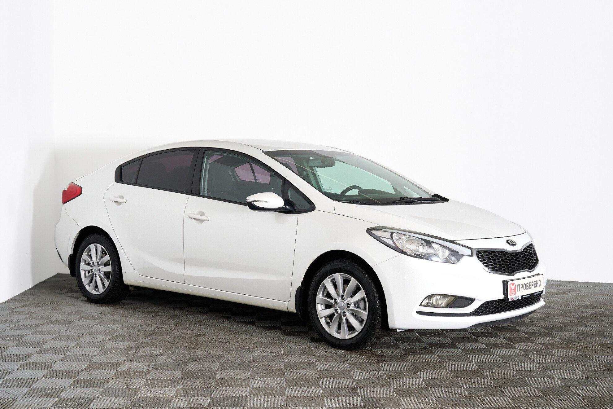 Kia Cerato 2015, белый