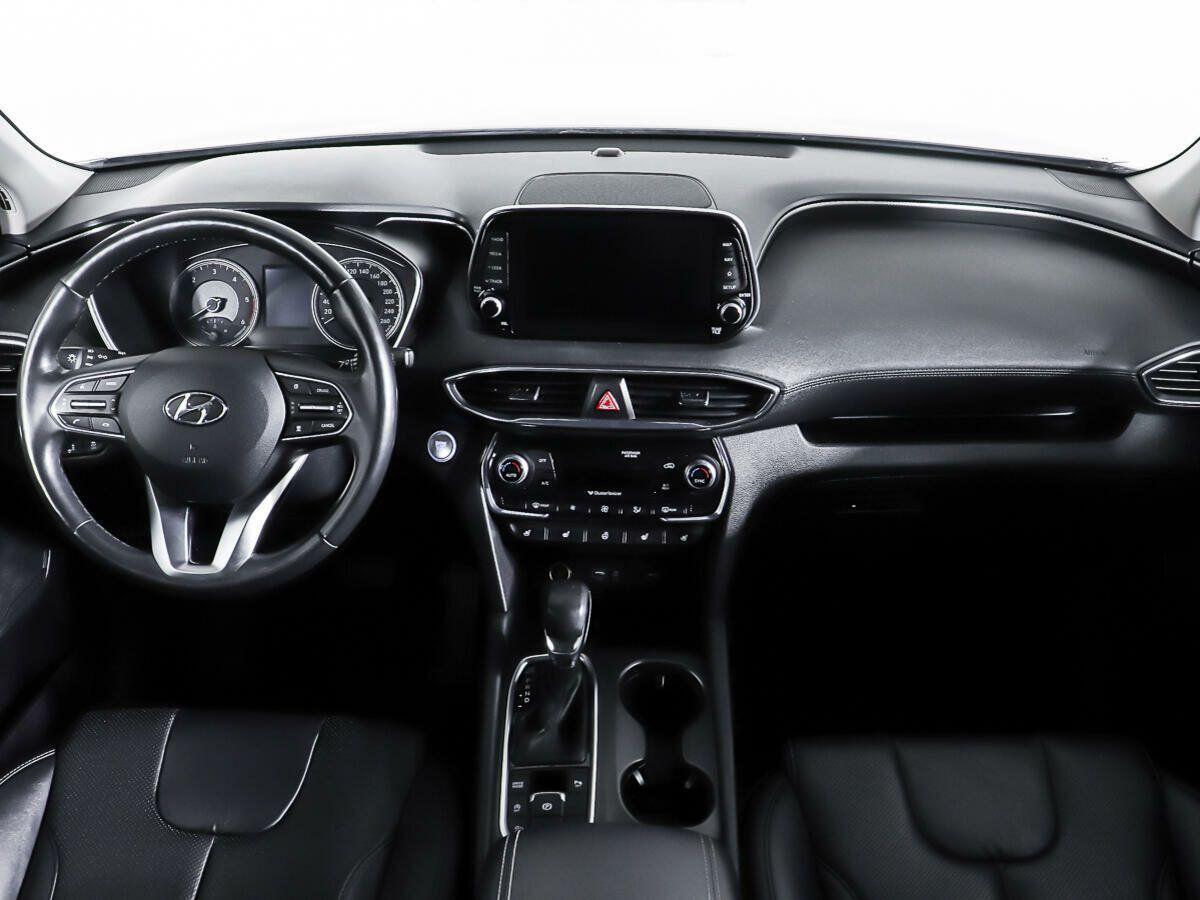 Hyundai Santa Fe 2018, серый