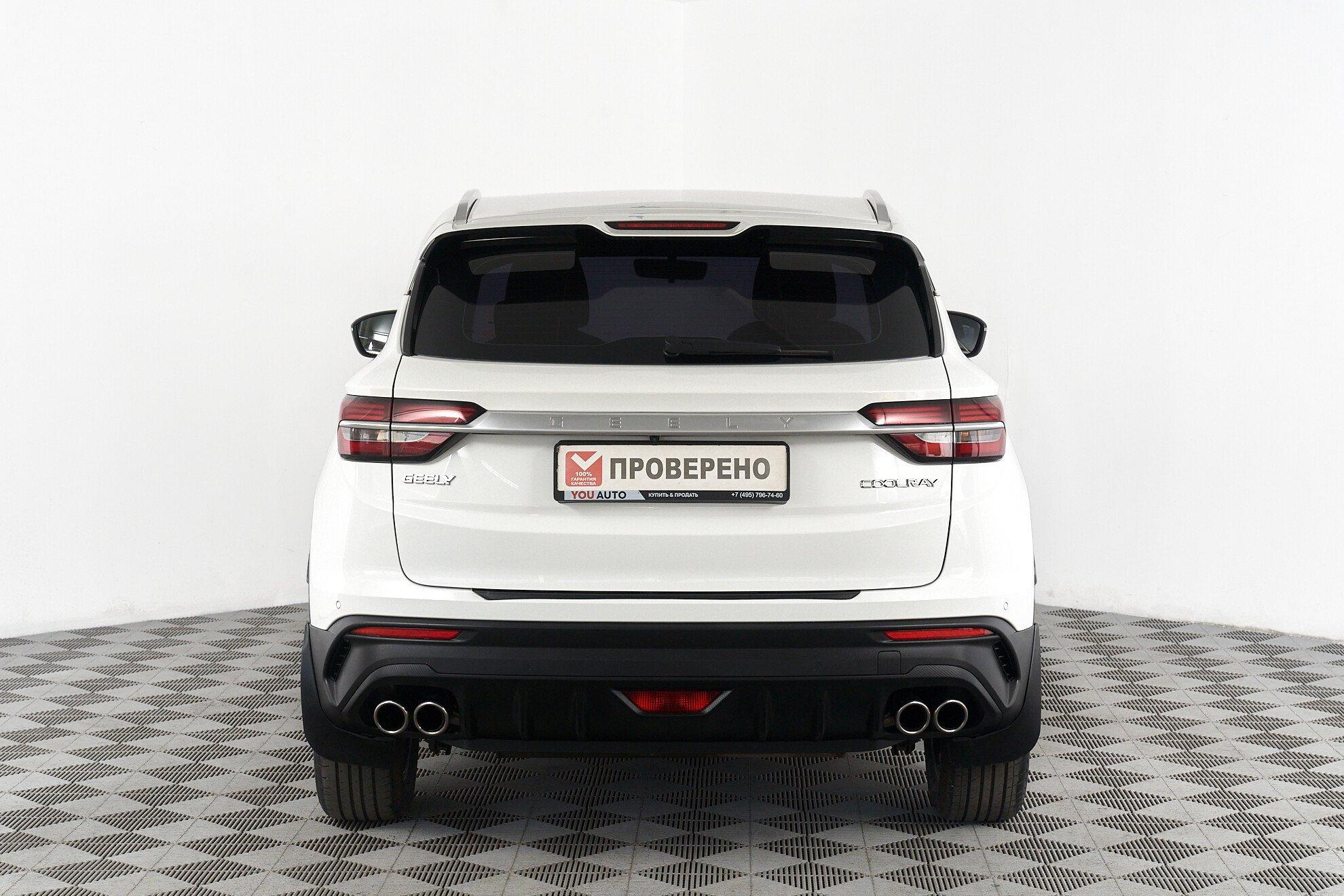 Geely Coolray 2021, белый