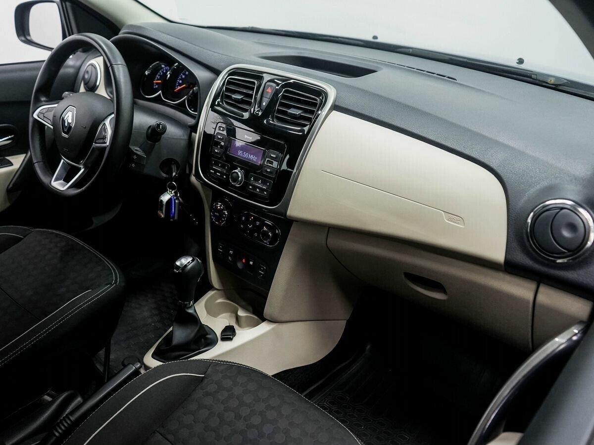 Renault Logan 2021, синий