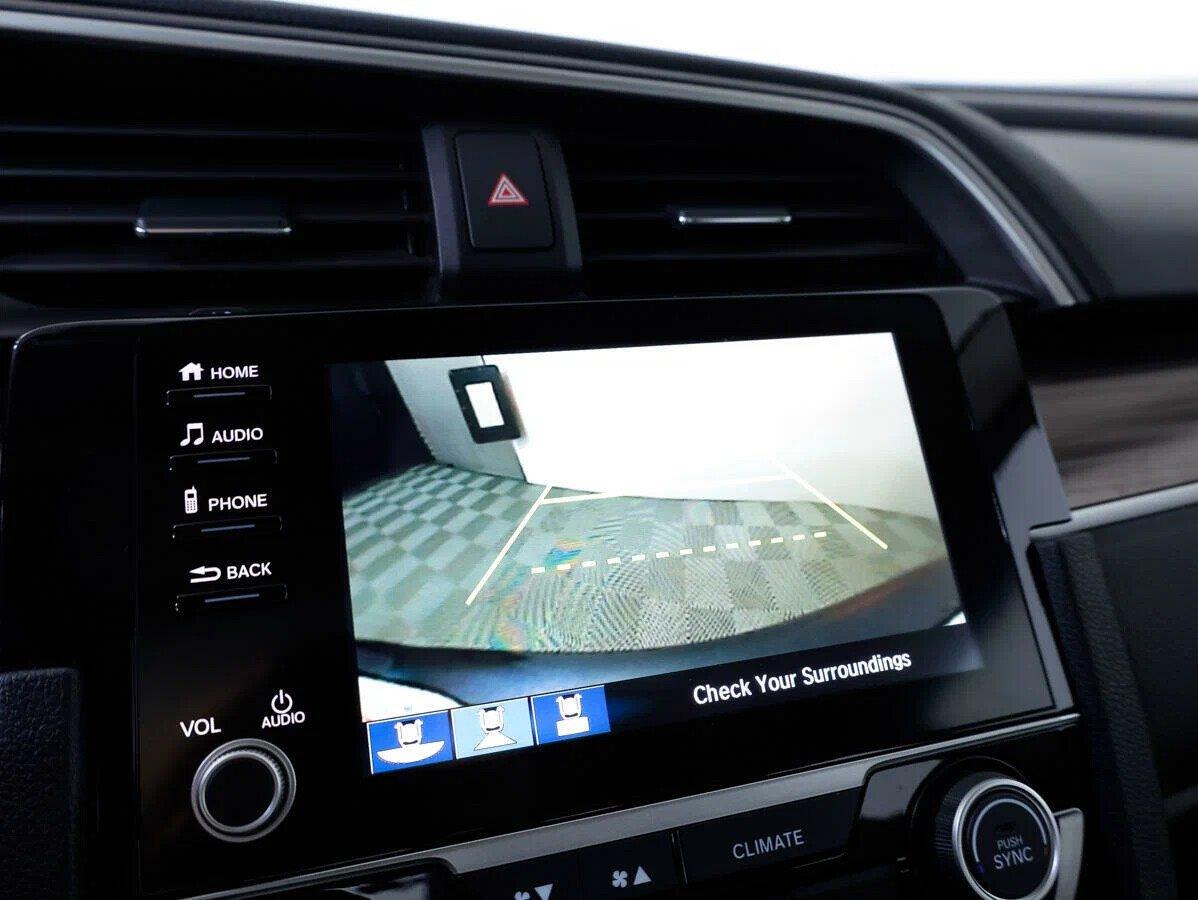 Honda Civic 2019, синий