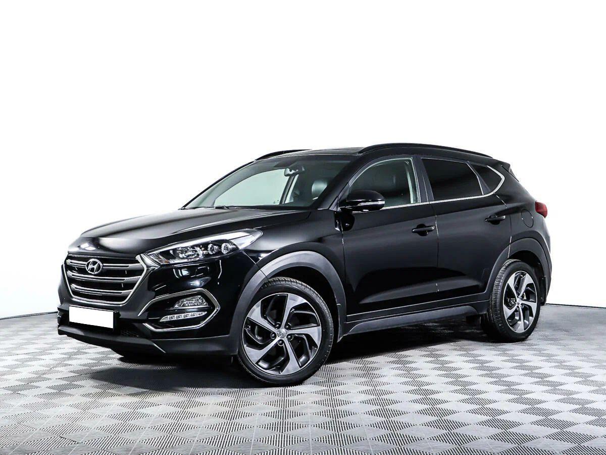 Hyundai Tucson 2018, черный