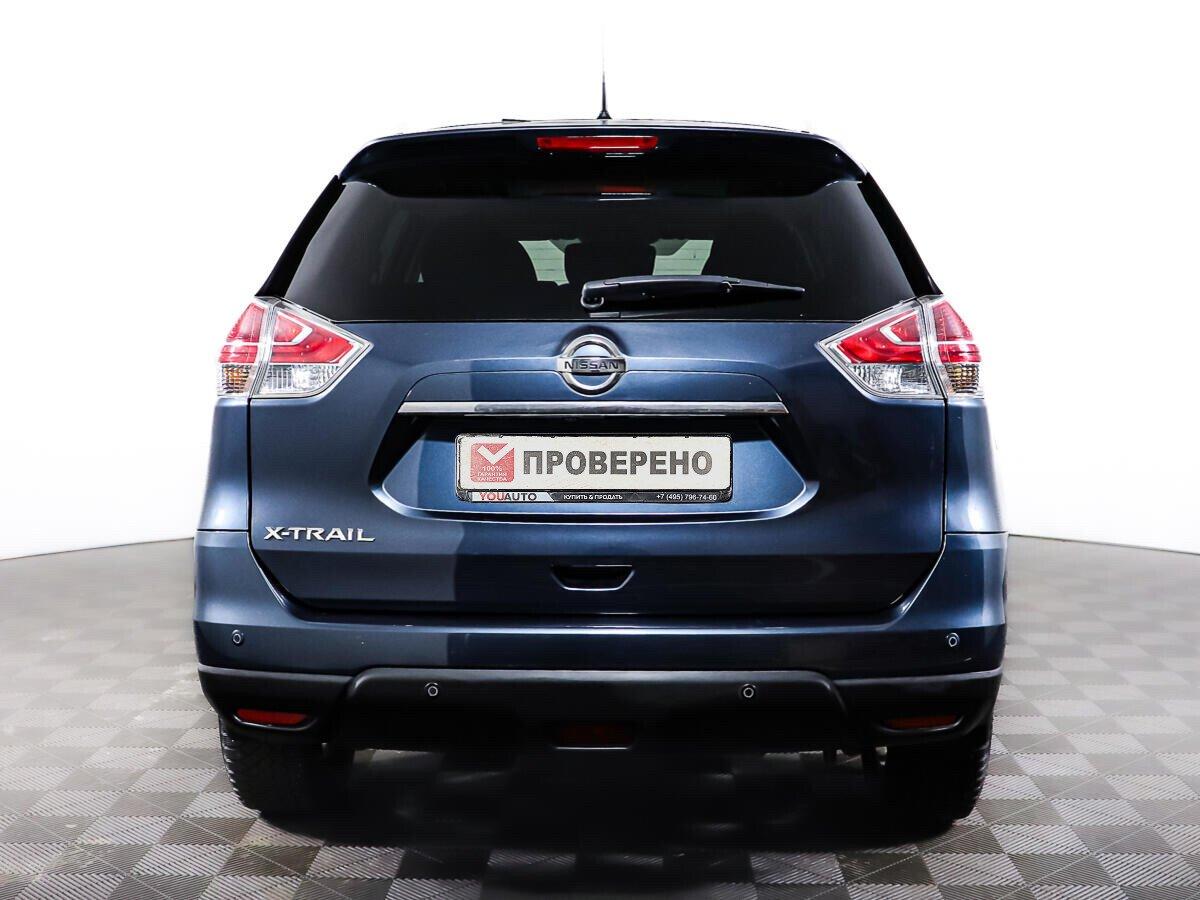 Nissan X-Trail 2018, синий