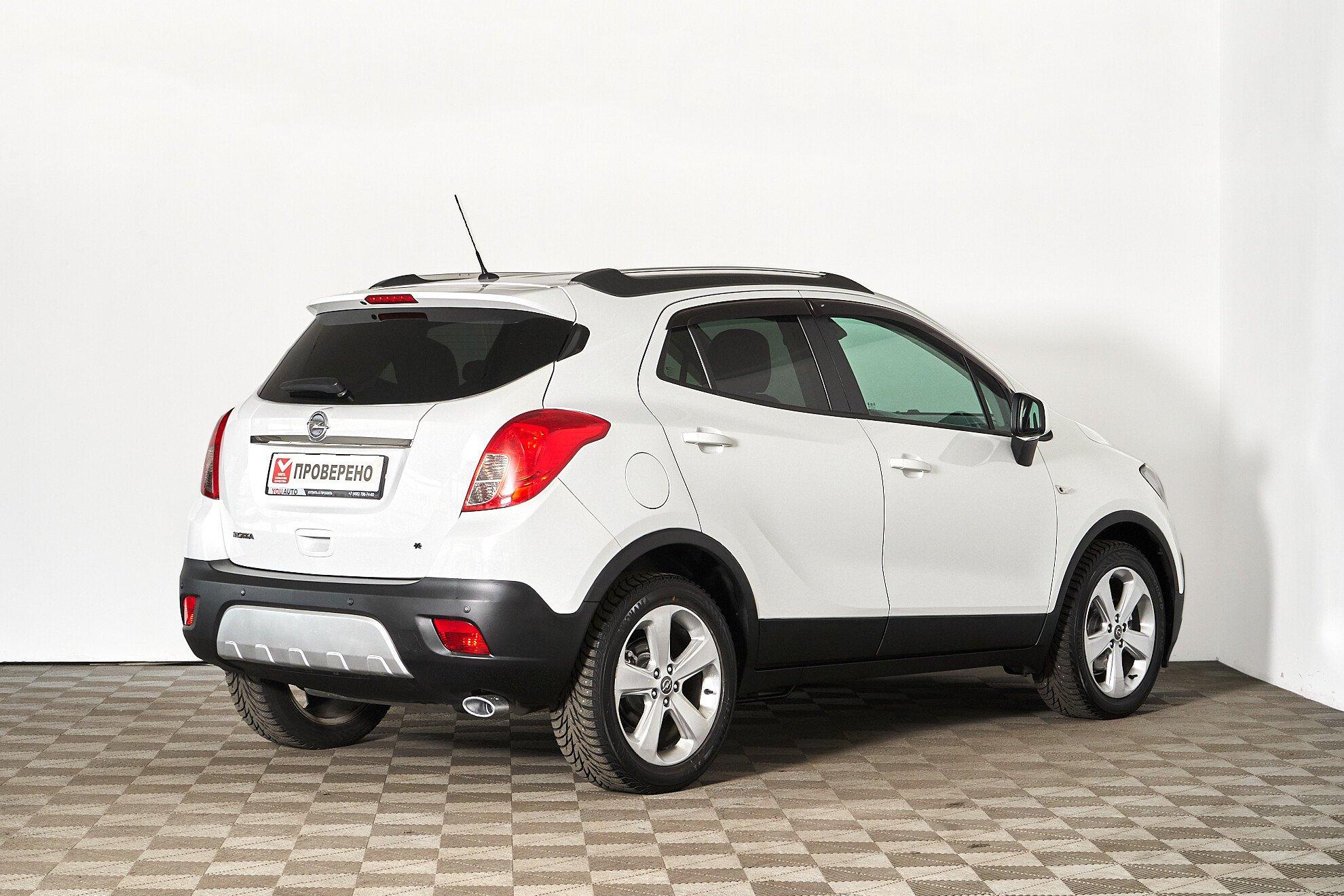 Opel Mokka 2013, белый