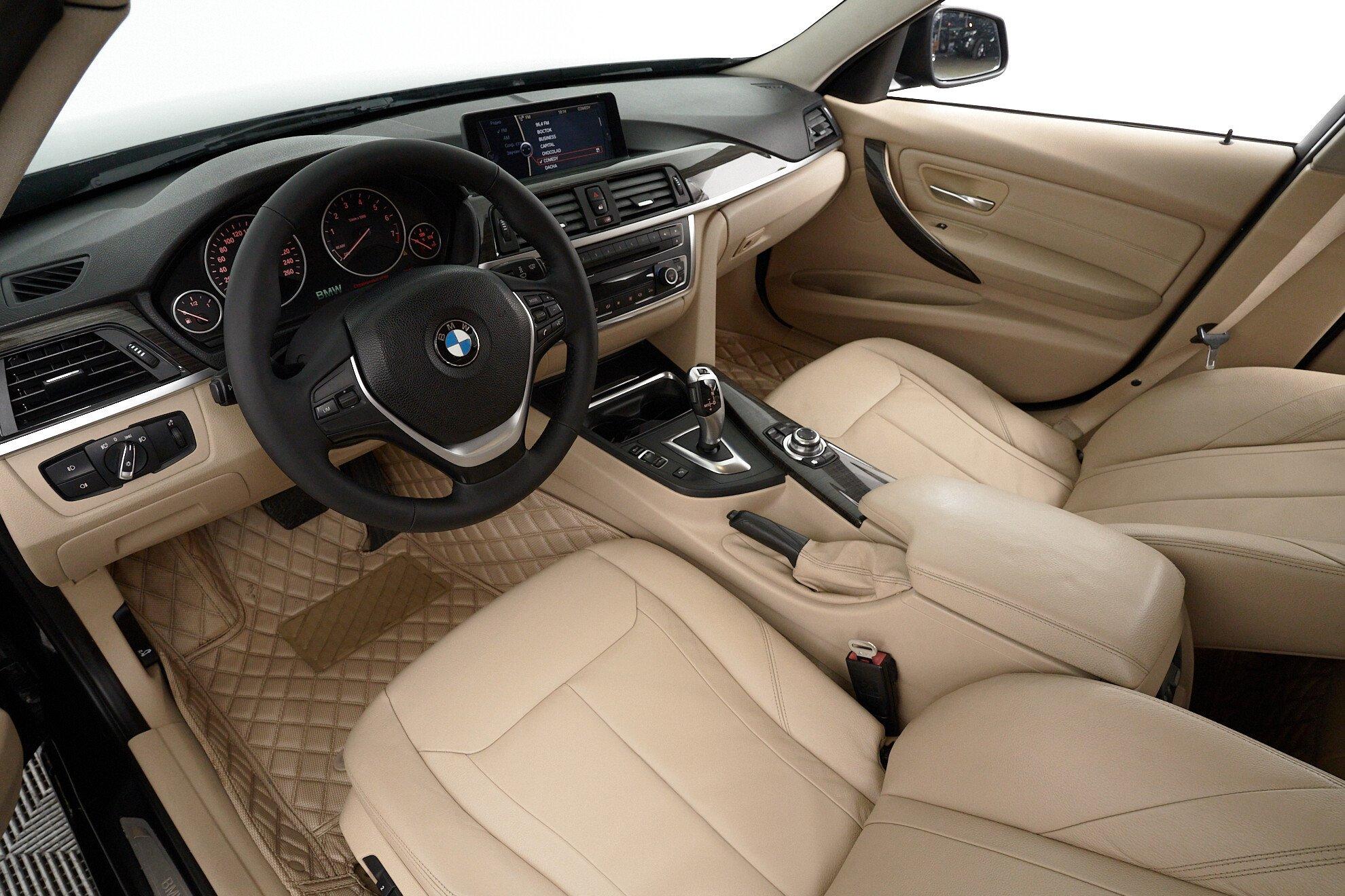 BMW 3 серии 2012, черный