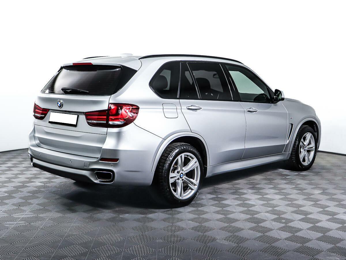 BMW X5 2016, серебряный