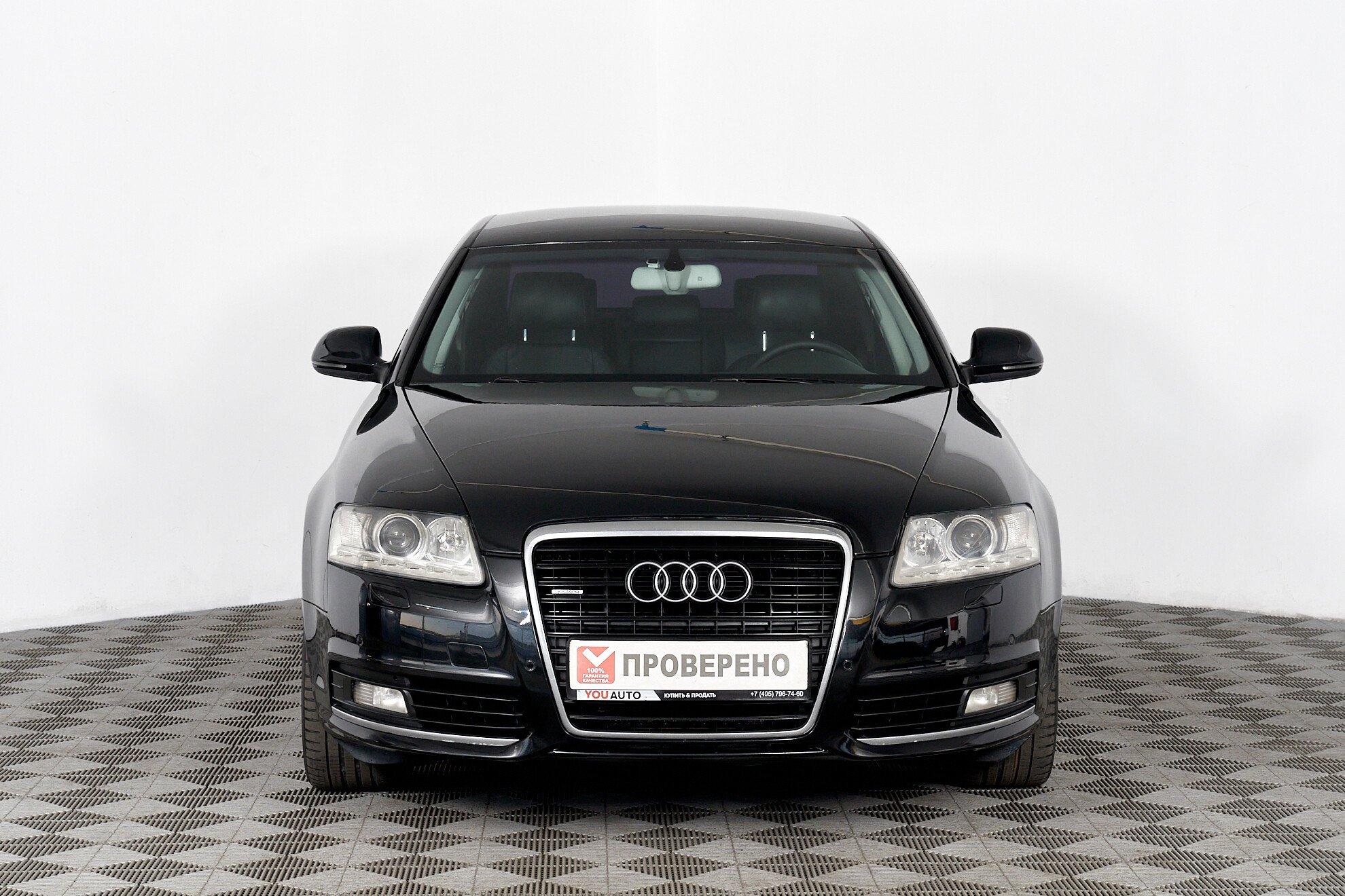 Audi A6 2010, черный