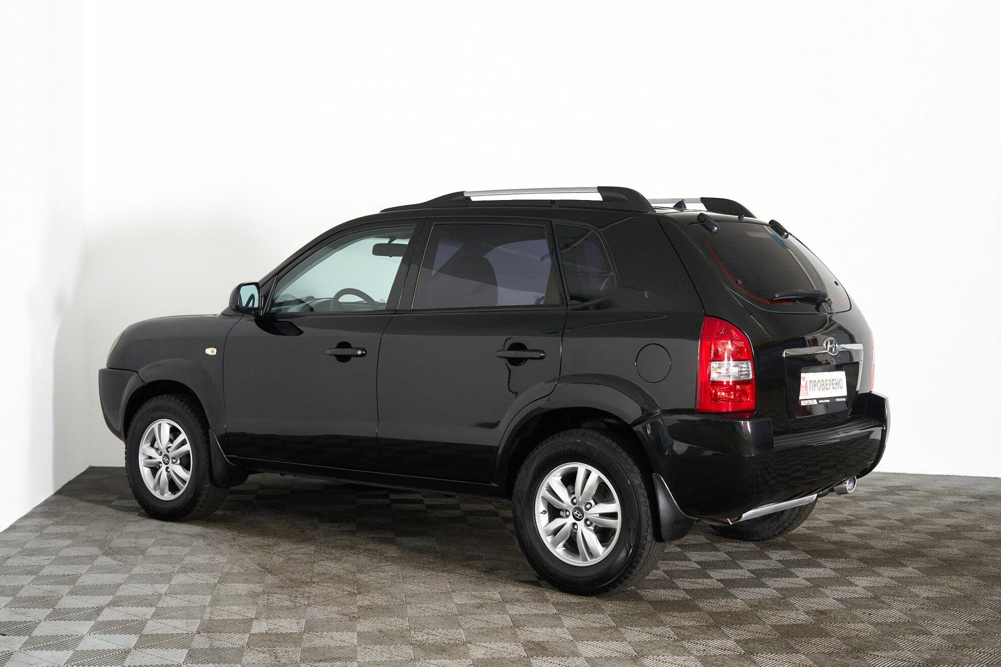 Hyundai Tucson 2007, черный