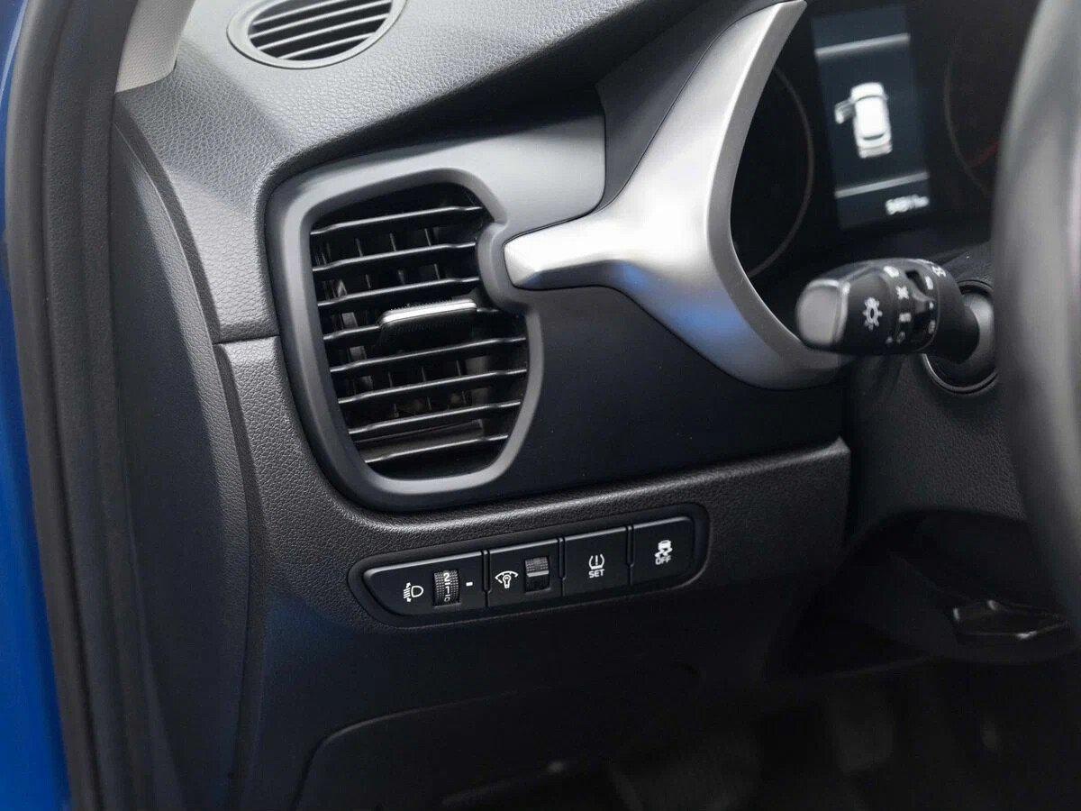 Kia Rio 2021, синий