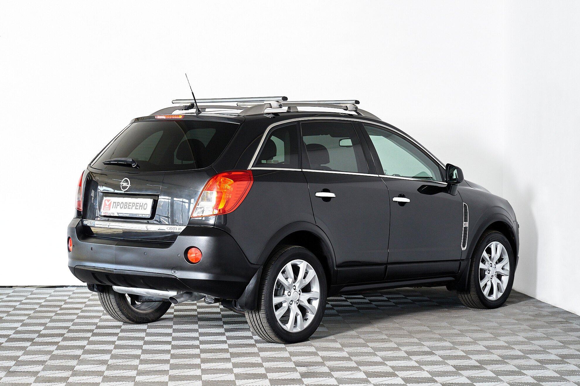 Opel Antara 2012, черный