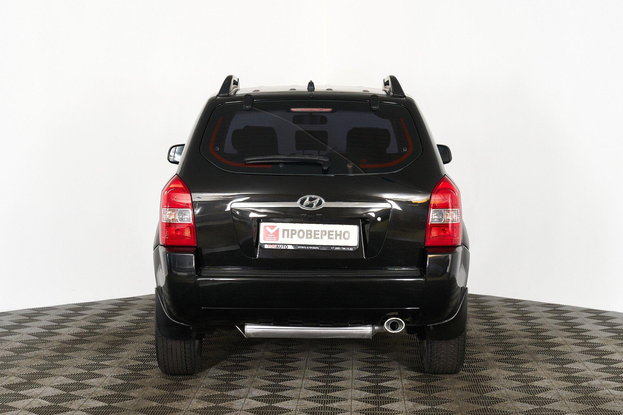 Hyundai Tucson 2007, черный