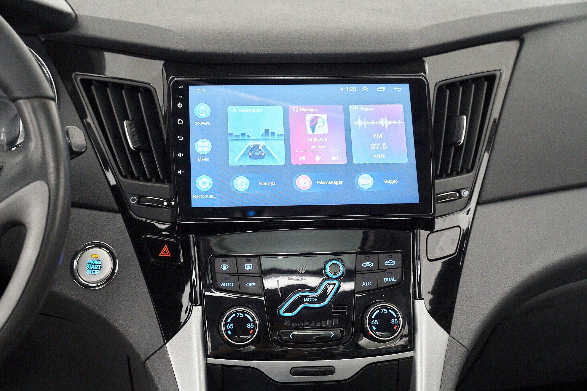 Hyundai Sonata 2011, черный