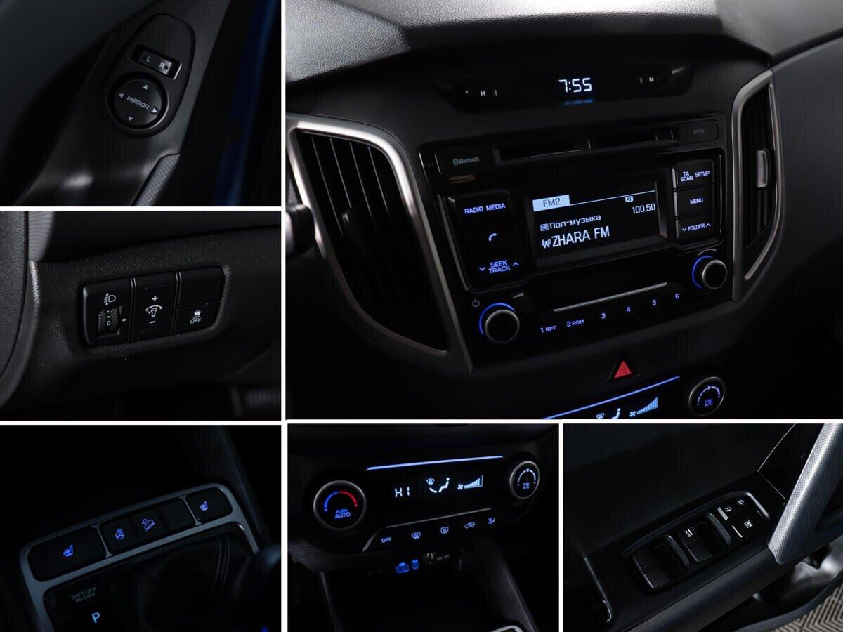 Hyundai Creta 2019, синий