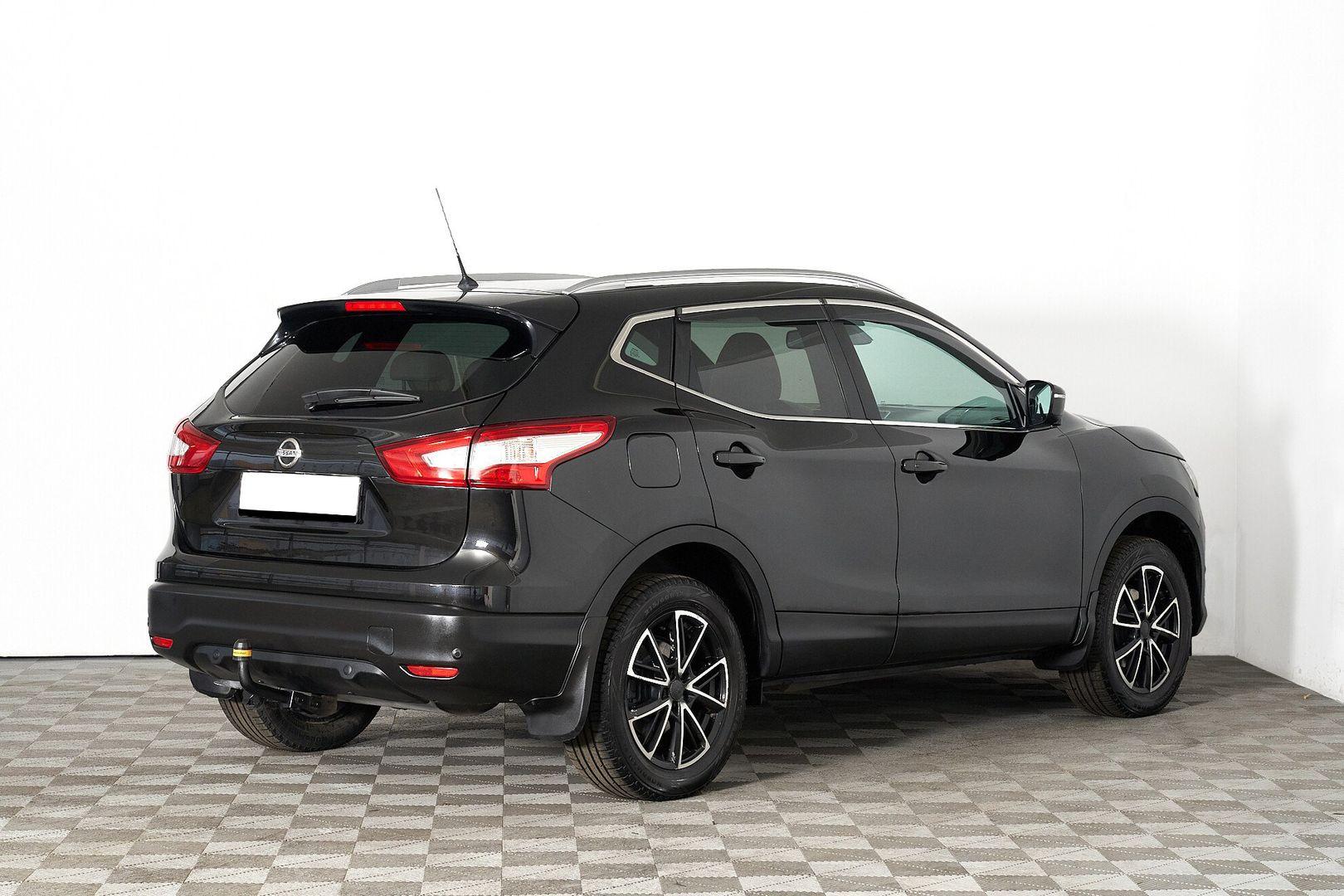 Nissan Qashqai 2017, черный