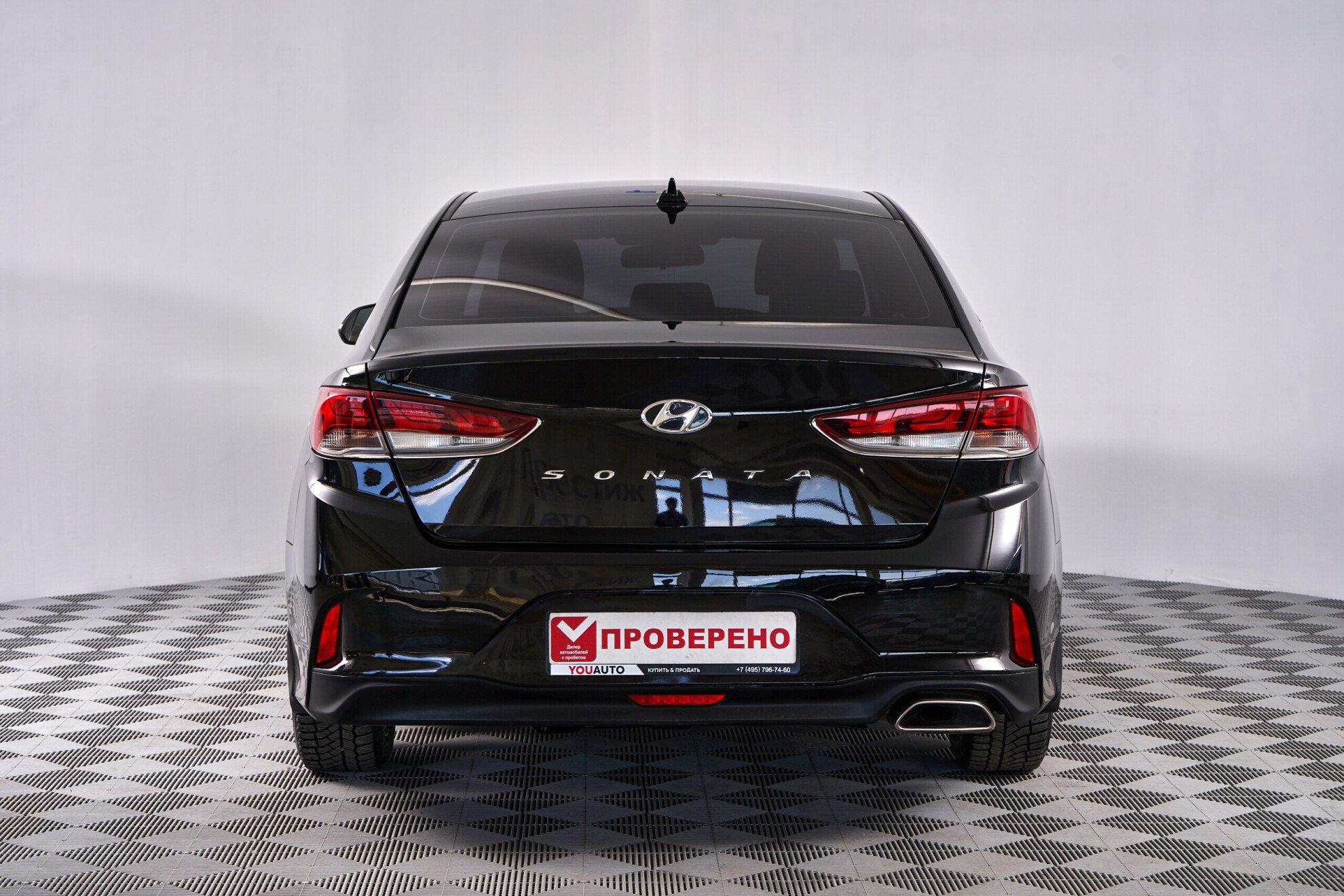 Hyundai Sonata 2019, черный