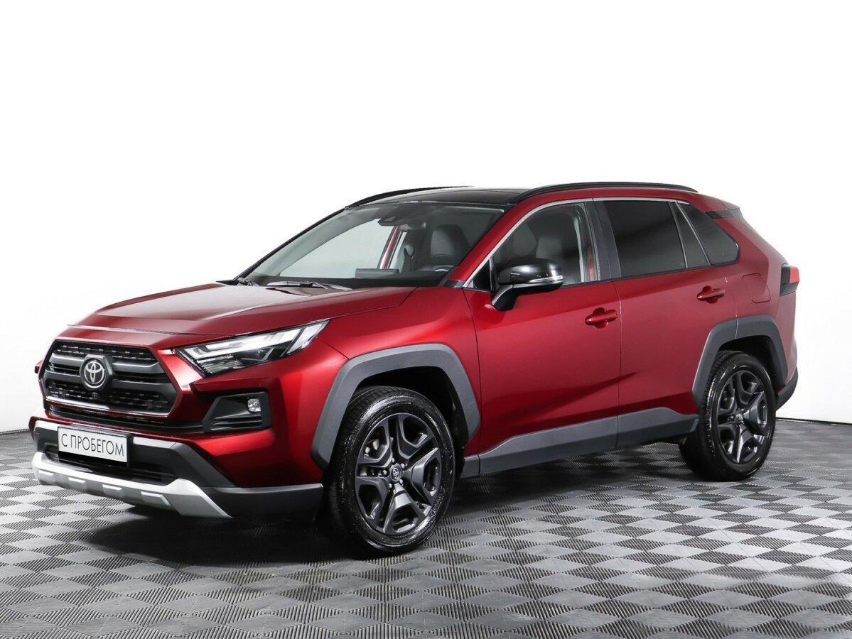 Toyota RAV4 2023, красный
