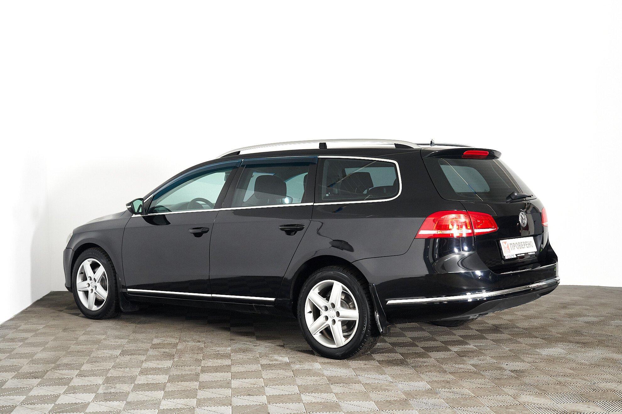 Volkswagen Passat 2011, черный