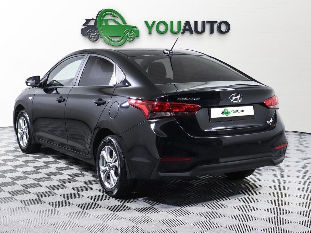 Hyundai Solaris 2019, черный