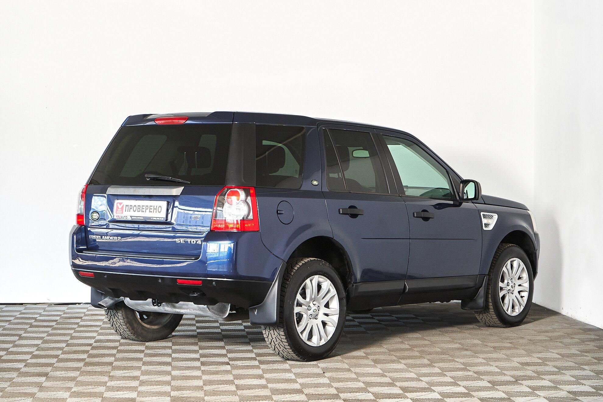 Land Rover Freelander 2010, синий