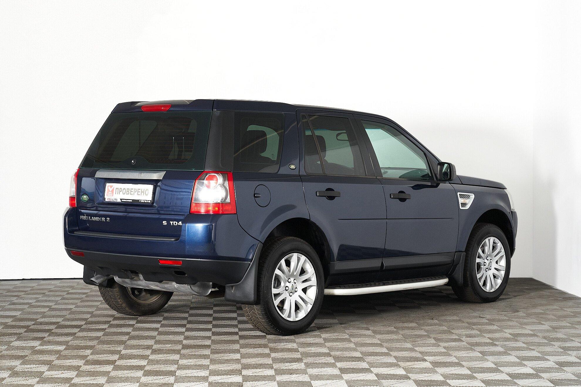 Land Rover Freelander 2009, синий
