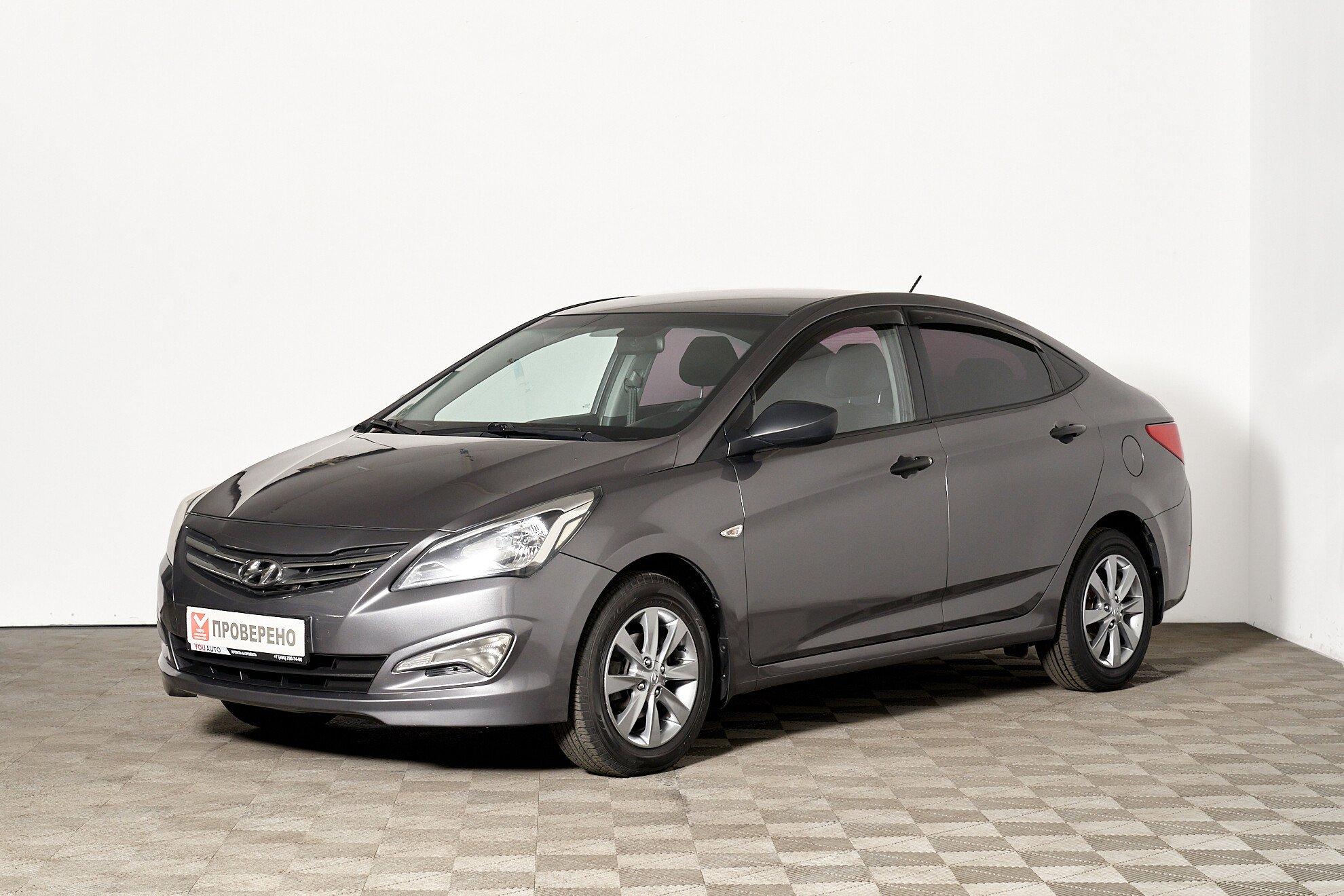 Hyundai Solaris 2015, серый