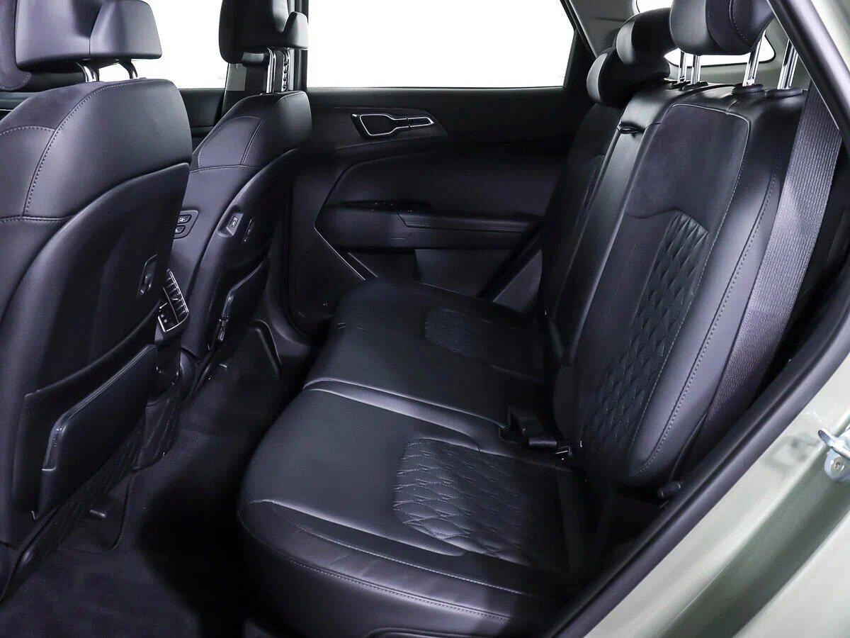 Kia Sportage 2021, зеленый