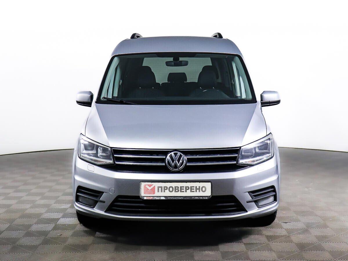 Volkswagen Caddy 2015, серебряный