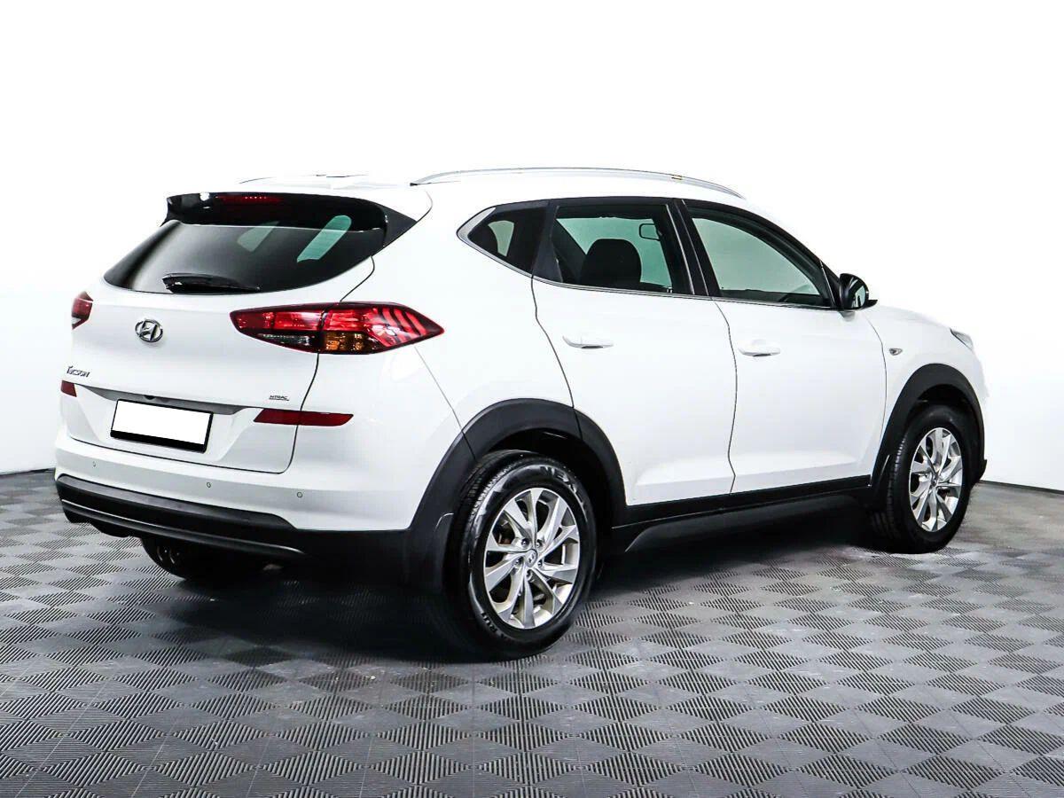 Hyundai Tucson 2020, белый