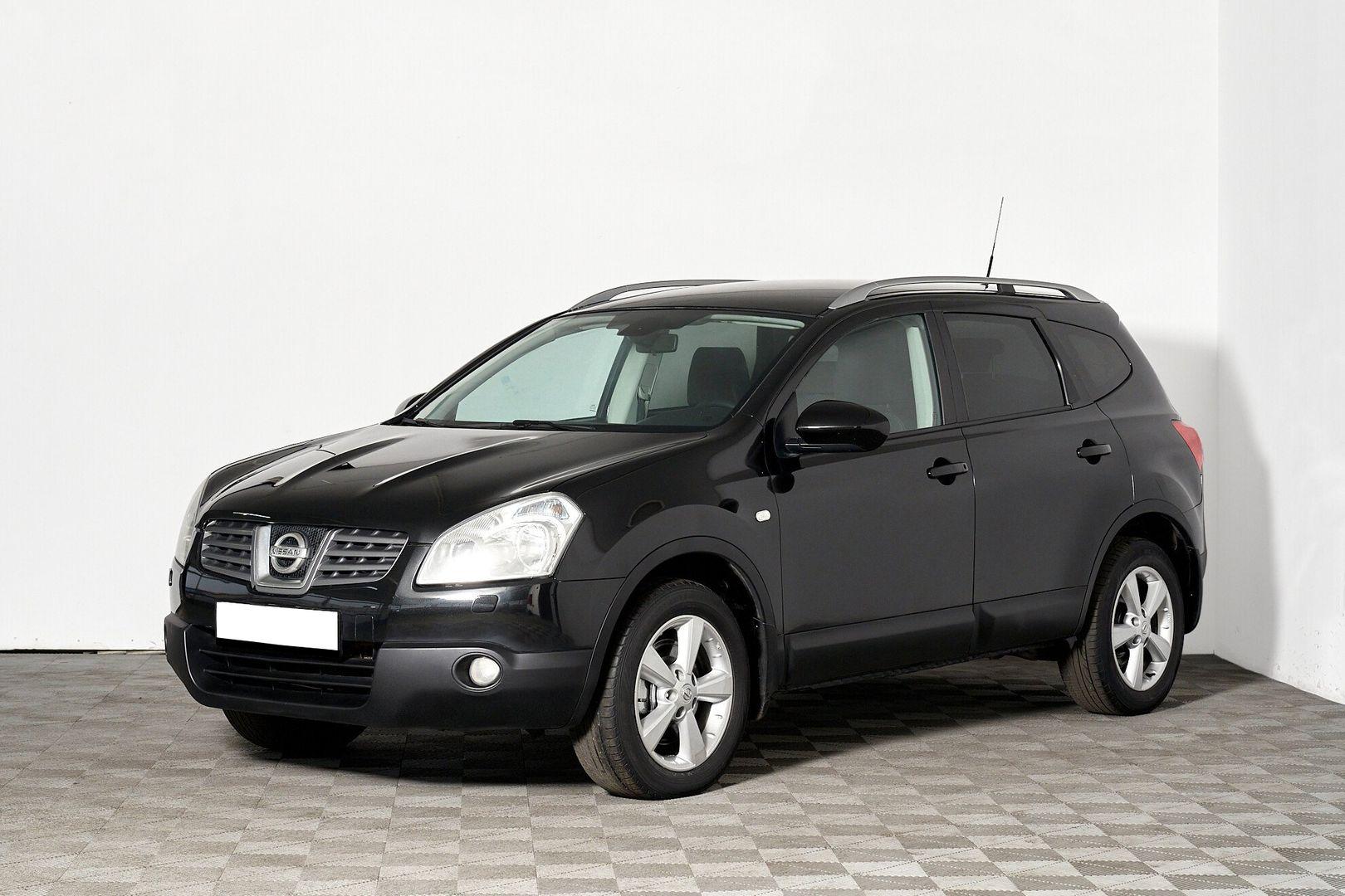 Nissan Qashqai+2 2009, черный