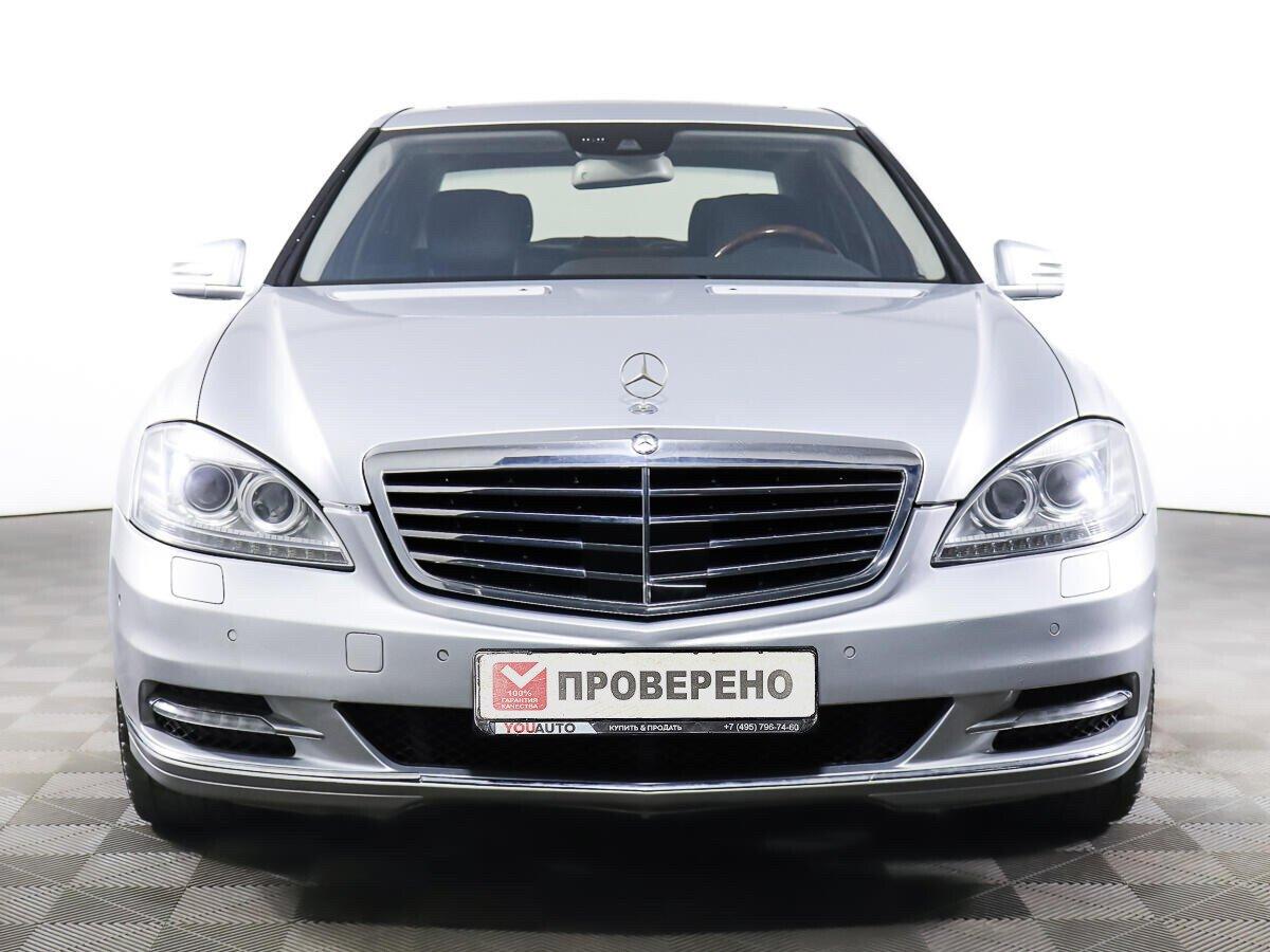Mercedes-Benz S-Класс 2011, серебряный