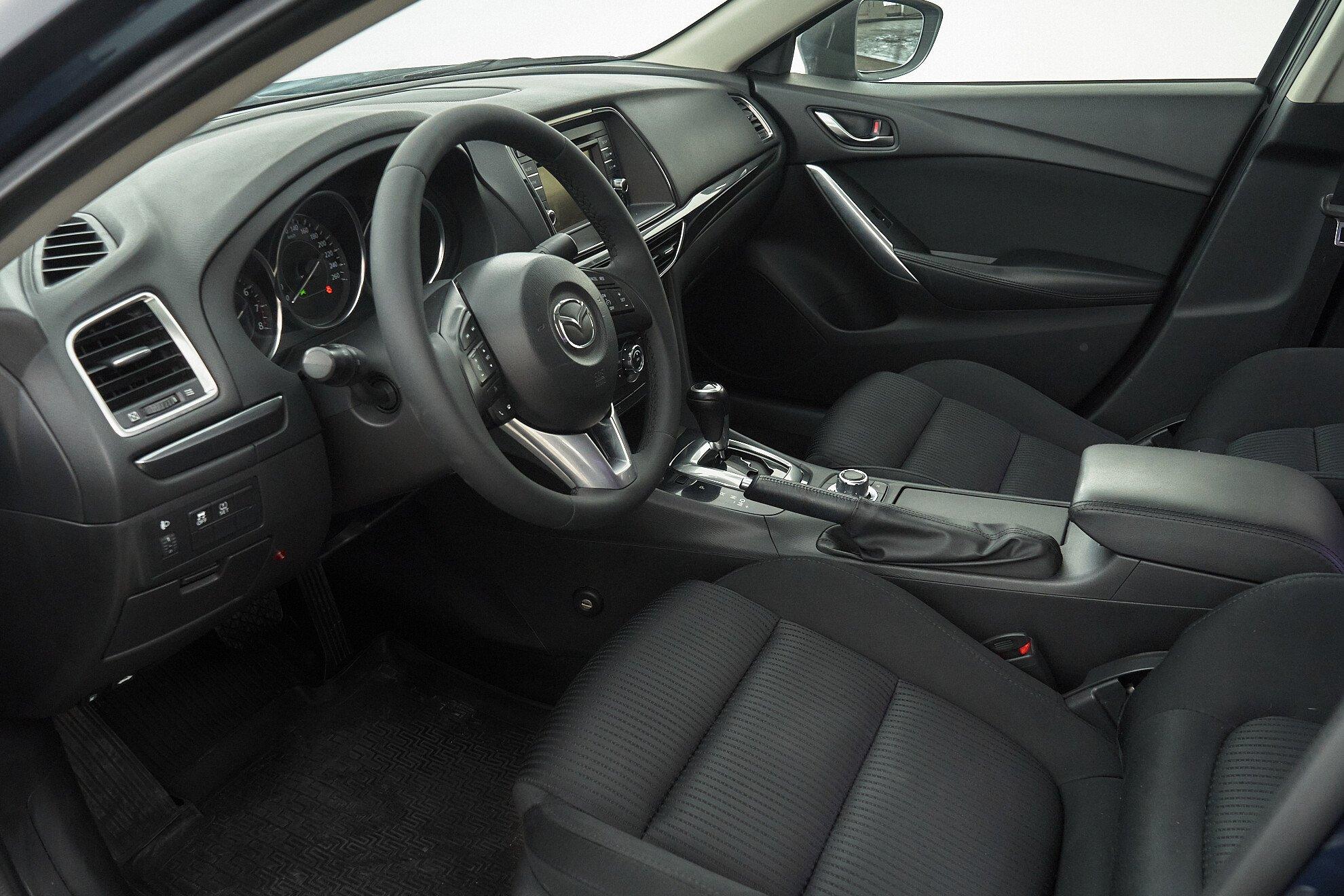 Mazda 6 2014, синий