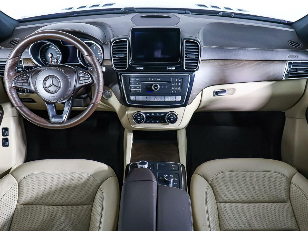Mercedes-Benz GLS 2016, синий