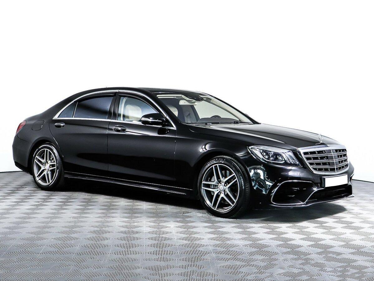 Mercedes-Benz S-Класс 2014, черный