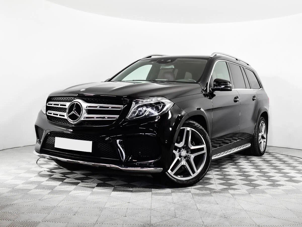 Mercedes-Benz GLS 2018, черный