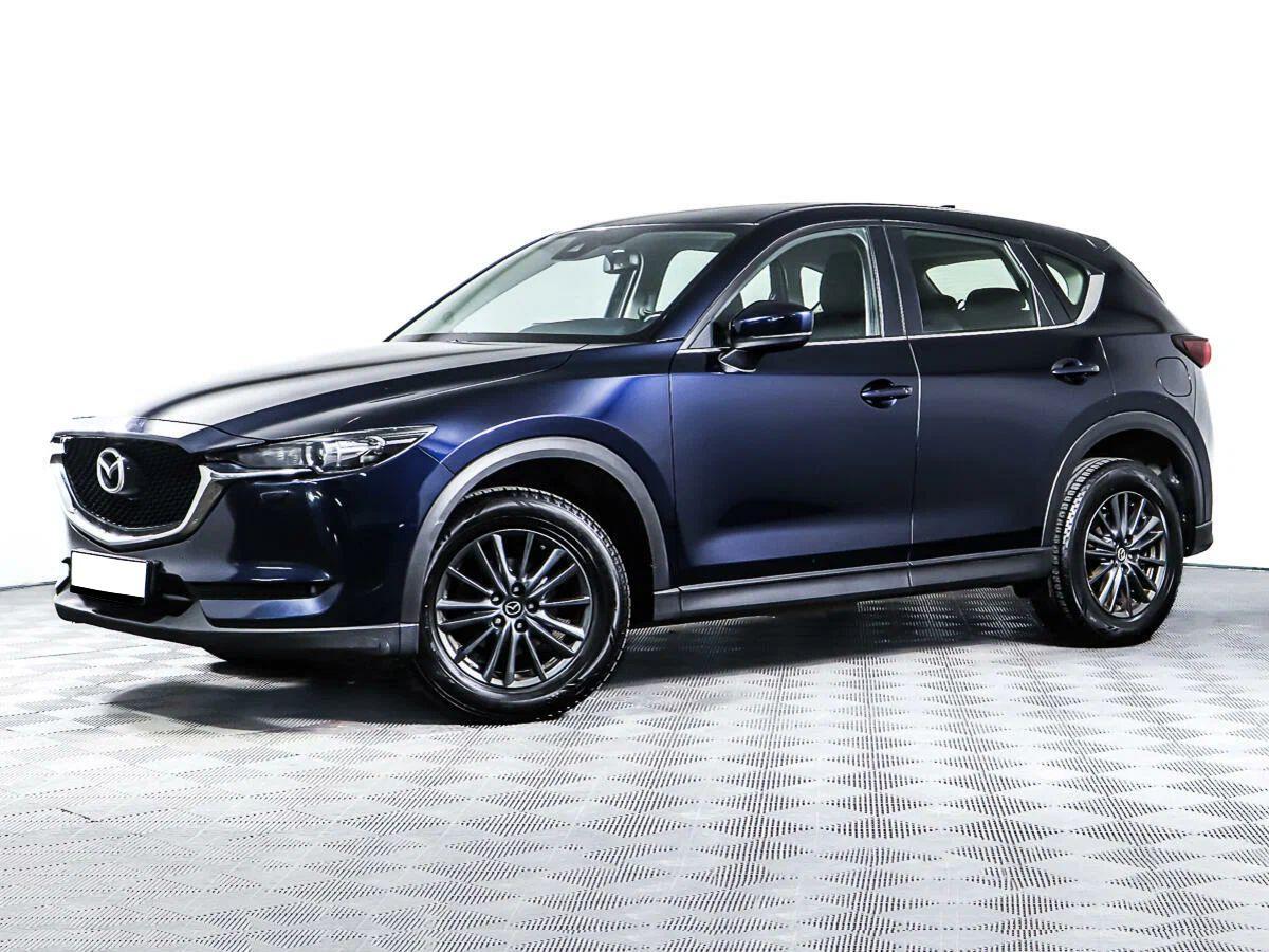 Mazda CX-5 2020, синий