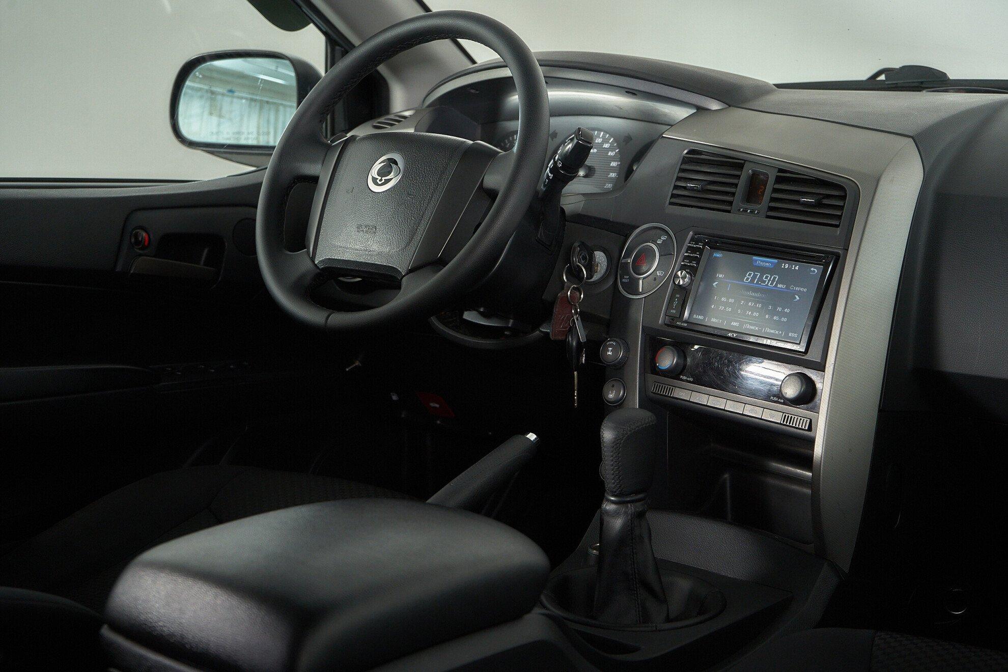 SsangYong Kyron 2013, черный