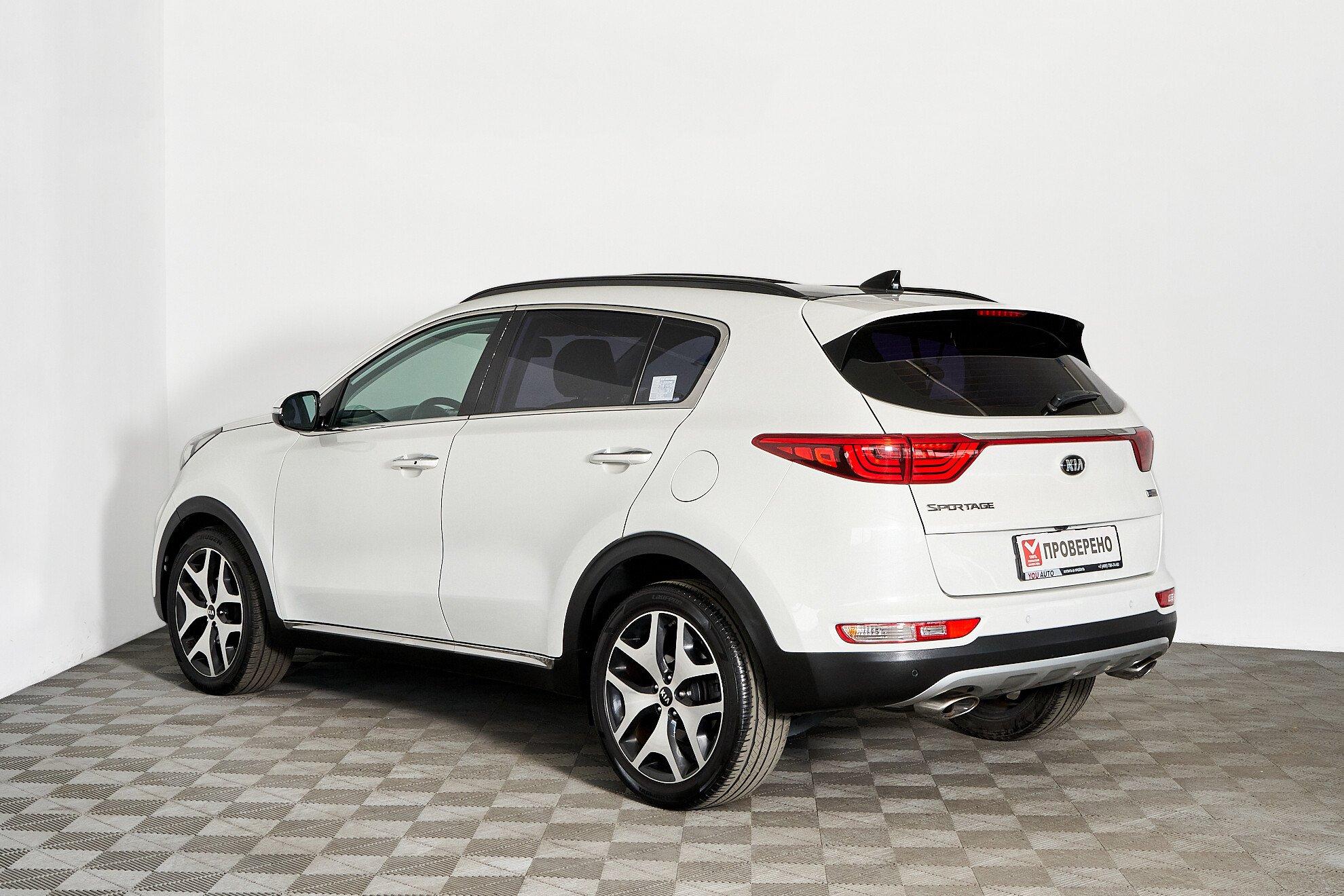 Kia Sportage 2016, белый