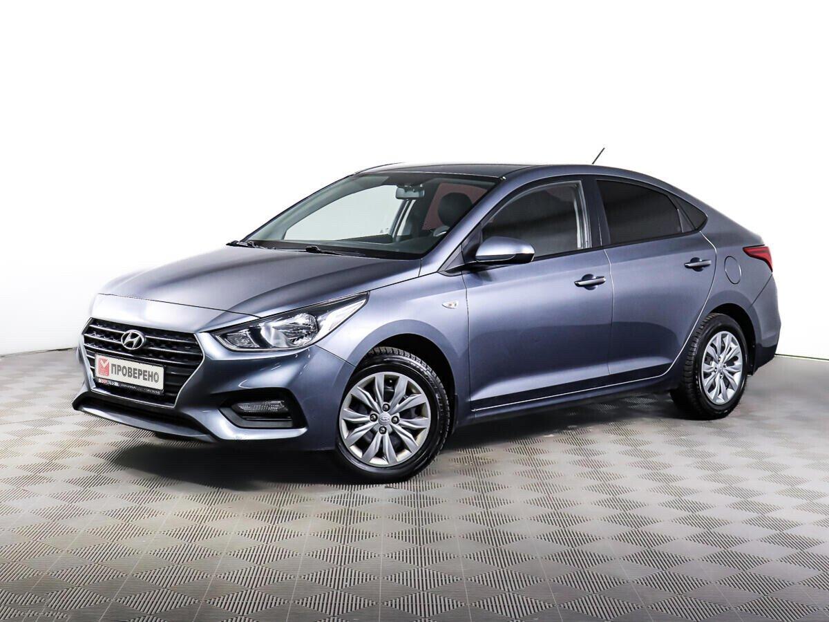 Hyundai Solaris 2019, серый