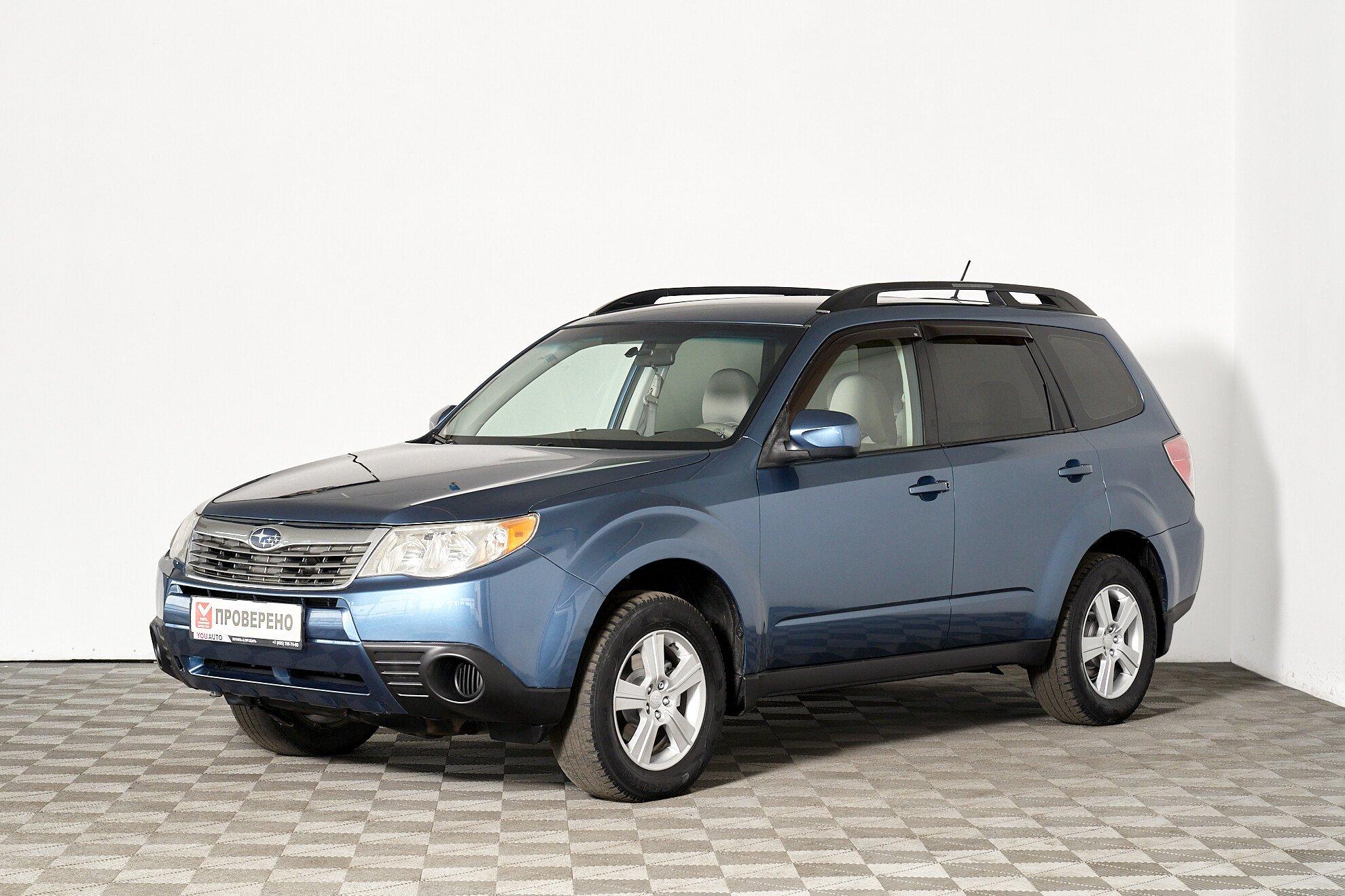 Subaru Forester 2010, голубой