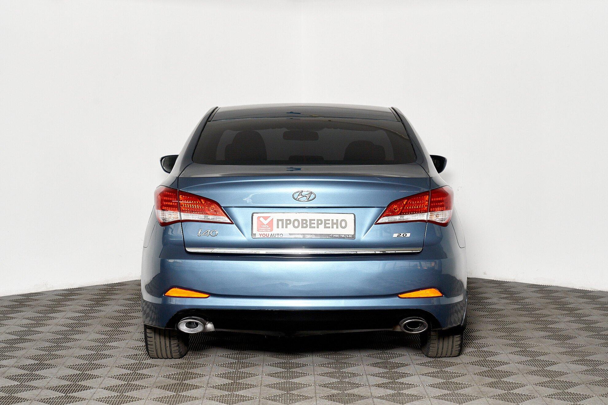 Hyundai i40 2015, синий