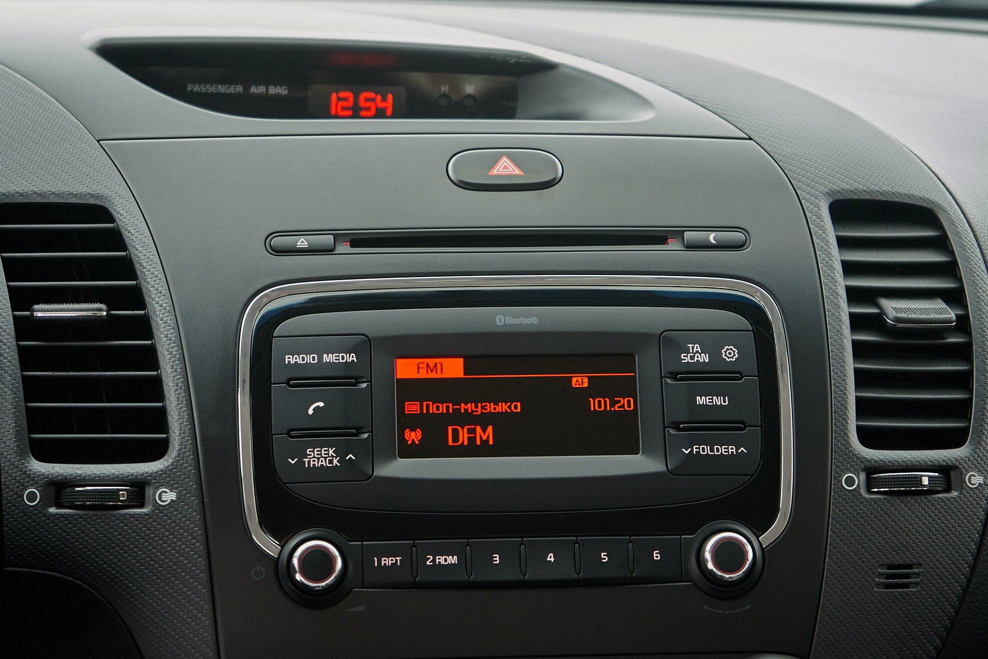 Kia Cerato 2017, черный