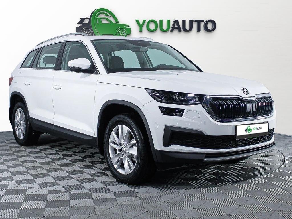 Skoda Kodiaq 2022, белый