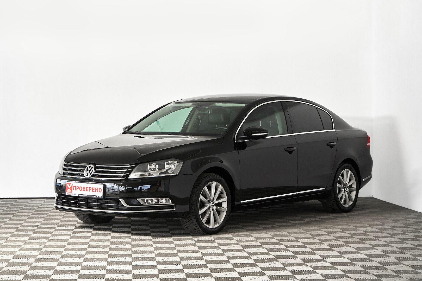 Volkswagen Passat 2013, черный