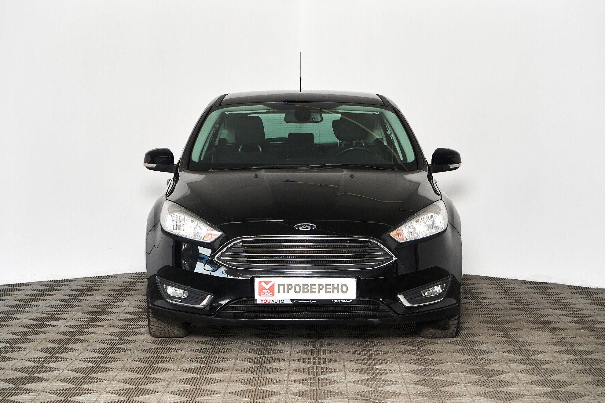 Ford Focus 2015, черный