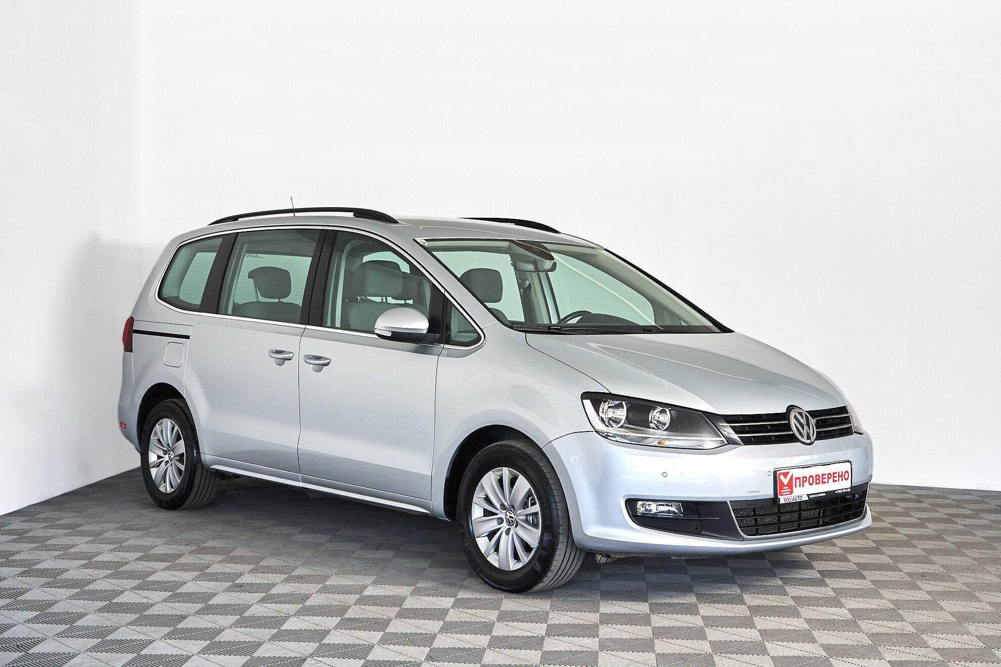 Volkswagen Sharan 2019, серебряный