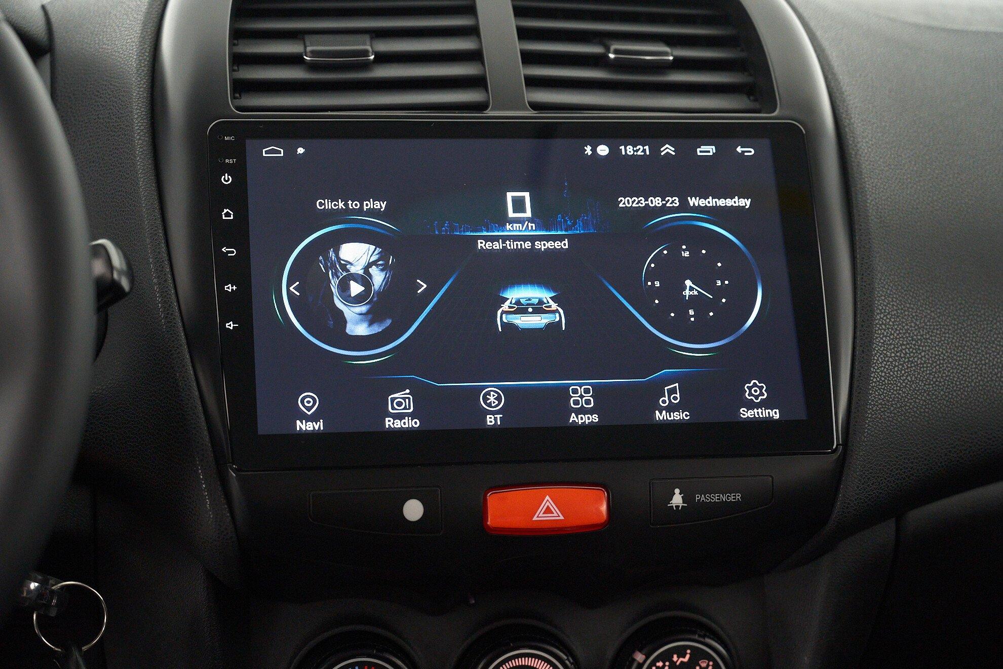 Mitsubishi ASX 2012, серебряный